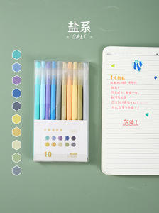 Ensemble de stylos <span class=keywords><strong>à</strong></span> <span class=keywords><strong>pointe</strong></span> <span class=keywords><strong>fine</strong></span> en <span class=keywords><strong>feutre</strong></span> de 10 couleurs (0.4mm), stylos colorés pour la journalisation, les cahiers, les planificateurs, les calendriers et le dessin - Product Image 3