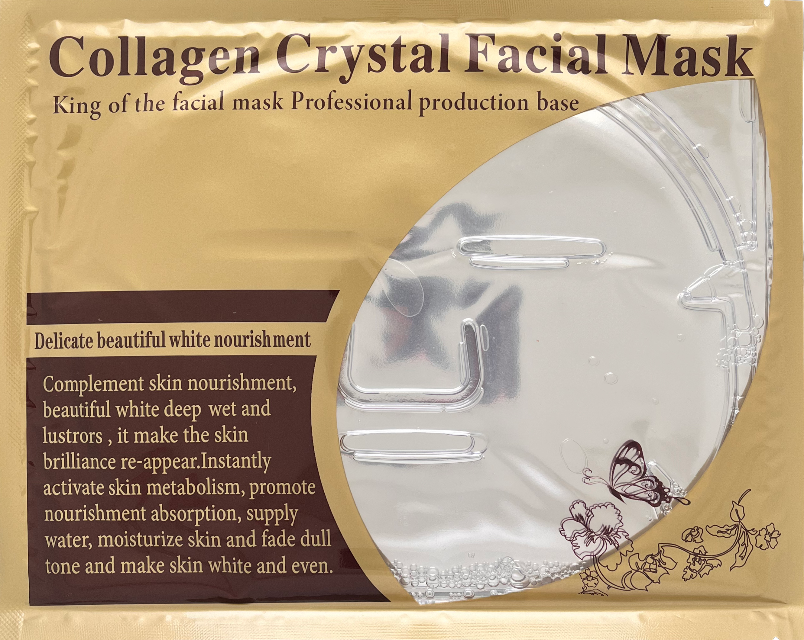 Transparent Mask in Butterfly Bag