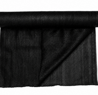 Filet d'ombrage noir en HDPE, taux d'ombrage 35% 95%, pour bassin à poissons, aquaculture, ferme, protection solaire, maille d'ombrage, taille personnalisée disponible
