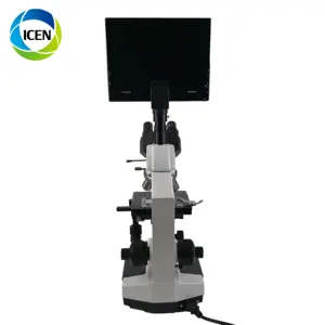 Microscope biologique USB médical avec écran LCD, IN-B129-1, bon prix