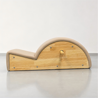 Correcteur de posture Pilates en bois de chêne, baril arqué pour étirements et exercices de rééducation