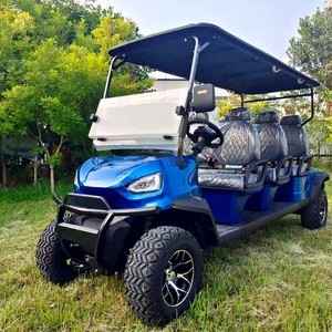 Carrito de Golf Eléctrico de 8 Plazas, Batería de Litio de 72V, Alta Resistencia, 50-70 km/h, 70-90 km de Autonomía, para Grandes Complejos Turísticos y Campamentos - Product Image 1