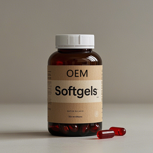 OEM/ODM Capsules de <span class=keywords><strong>Coenzyme</strong></span> CoQ10 Softgel de haute qualité 400mg Supplément de santé cardiaque PQQ L-Carnitine - Product Image 1