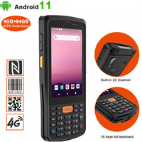 Harga Pabrik Ponsel Tangguh Industri Android 11 GMS PDA 4.0 Inch Genggam dengan Pemindai Pengumpul Data, Tersedia dalam Stok