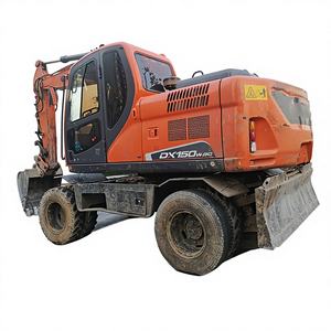 Équipement de terrassement, excavatrice sur roues hydraulique de 15 tonnes DX150W au Mexique - Product Image 1