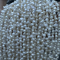 Perles d'eau douce en pierre naturelle irrégulières, perles lâches pour la fabrication de bijoux DIY (bracelets, colliers)