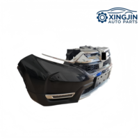 Kit carrosserie complet pour Honda CRV hybride 2016-2020 : pare-chocs, calandre, ventilateur de radiateur, phares LED, feux antibrouillard, capot moteur, garde-boue