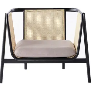 موبليس دي سالا-أريكة معاصرة, تصميم بسيط وبسيط ، من خشب الراتان ، لغرفة المعيشة ، مقاعد بسيطة ، تصميم مينيماليستا