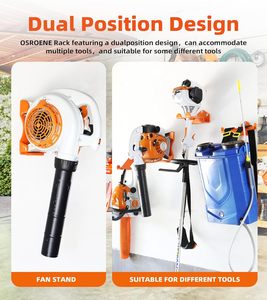 Support mural pour souffleur à feuilles portatif, 1 pièce, compatible avec les supports de garage - Product Image 4