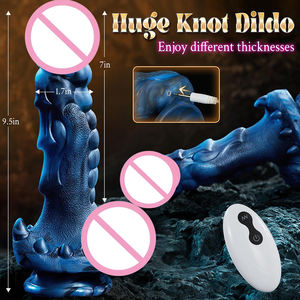 エイリアンソフト液体シリコーンゴム防水環境にやさしいポータブルディルドバイブレーター8周波数伸縮性女性オナニー玩具 - Product Image 4