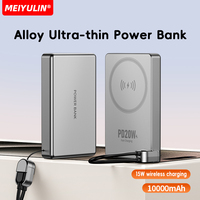 Stasiun daya paduan ultra-tipis baterai cadangan magnetik pengisi daya Cepat nirkabel baru untuk iPhone 15 14 13 12