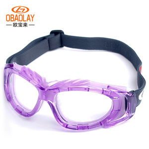 OBAOLAY Sports <b>Glasses</b> Full Rim UV400 Anti-Fog <b>Adjustable</b> Strap For Basketball - Product Image 4
