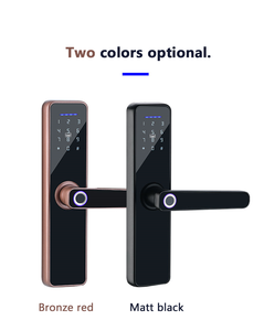 Airbnb ให้เช่าคอนโดอพาร์ทเม้นทัชแพดดิจิตอลลายนิ้วมือ Wifi สมาร์ทก้านจับล็อคประตู - Product Image 5