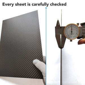 แผ่นคาร์บอนไฟเบอร์ AntCarbon ความแข็งแรงสูง 100% 3k ลายทอธรรมดา เงา/ด้าน หนา 3 มม. แผ่นสำหรับงาน CNC ขนาด 4' x 8' - Product Image 5