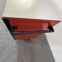 Gabinete de Herramientas Rodante con Cerradura, de Acero Resistente con Recubrimiento en Polvo, Personalizable con 5 Cajones, para Almacenamiento en Garaje o Taller