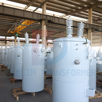 Transformador reductor monofásico de 13.6kV 19kV 20kV 10000VA 167 250 KVA