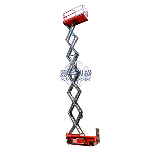 Plataforma Elevatória Móvel Autopropelida de 6m 8m 10m <span class=keywords><strong>12m</strong></span> para Trabalho de Construção - Product Image 2