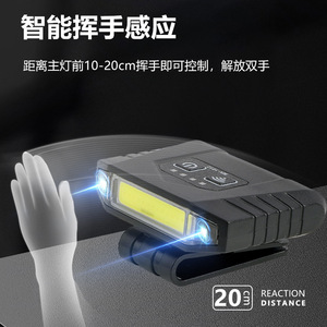 <b>Rechargeable</b> Portable Headlamp 700Ma Battery Red <b>Light</b> Mode For Cycling Night Running Outdoor <b>Work</b> <b>Light</b> - Product Image 4