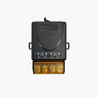 RF433 commutateur de télécommande sans fil 433Mhz AC 220V relais moteur pompe à eau système d'accès de porte commutateur sans fil alimentation de voiture