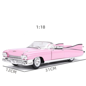 Moulé sous pression 1:18 vieille voiture <span class=keywords><strong>ELVIS</strong></span> PRESLEY alliage modèle de voiture roues mobile modèle statique portes ouvertes jouet affichage cadeau Collection modèle de voiture - Product Image 1