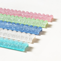 En stock : Poussoirs magnétiques 2-en-1 en acrylique pour Mahjong, motif coquille, gadget pratique pour le jeu de Mahjong américain sur table