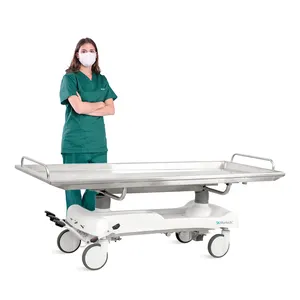 SK-DT005 Casters Hydraulic Adjustable Stainless Steel Mortuary Postmortem Dissection Electric Corpse Autopsy Table Manufacturers