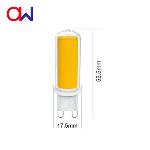 Bombilla LED G9 Sin Parpadeo, 230V 4.2W, Bombilla COB con Cuerpo de Vidrio, Iluminación para Hoteles, Reemplaza las Antiguas Bombillas Halógenas, Luz de Cristal - Product Image 5