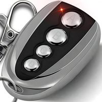 Control Remoto Inalámbrico de 4 Botones y 433.92MHz para Abrir Puertas de Garaje