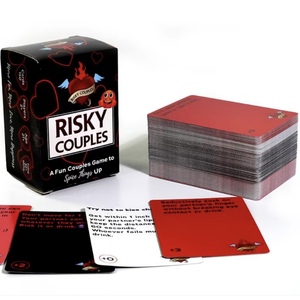 Jeu de cartes de dialogue pour couples anglais, pour le commerce international, 14+, jouet audacieux, fabriqué en Chine, en papier (Ae), emballage en boîte couleur SD62 - Product Image 5