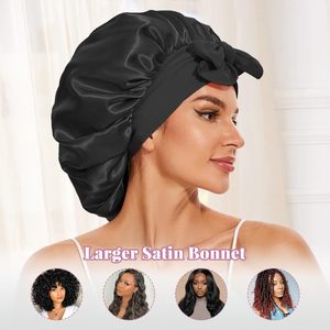 <span class=keywords><strong>Bonnet</strong></span> <span class=keywords><strong>de</strong></span> <span class=keywords><strong>nuit</strong></span> <span class=keywords><strong>en</strong></span> satin <span class=keywords><strong>de</strong></span> <span class=keywords><strong>soie</strong></span> pour femmes JX, nouveau, multi-usages, avec bande à nouer, logo, soin du sommeil et <span class=keywords><strong>de</strong></span> la peau, produit <span class=keywords><strong>de</strong></span> coiffure - Product Image 5