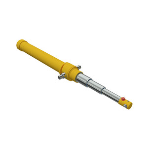 Cylindre hydraulique télescopique multi-étages <span class=keywords><strong>pour</strong></span> remorque agricole, certifié ISO - Product Image 6