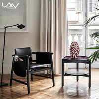 Salon minimalisme Design chambre bureau loisirs chaise hôtel Villa cadre en bois cuir mode stockable simple canapé chaise