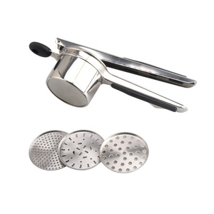 Premium Large 15oz Potato Ricer, <b>Heavy</b> <b>Duty</b> Professional Stainless Steel Potato Masher and Ricer Kitchen <b>Tool</b> With 3 Disc - Product Image 6