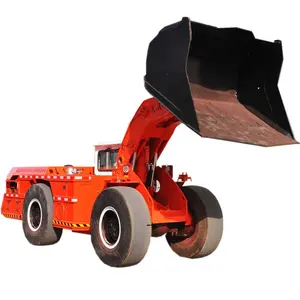 4.5 m3 Capacity Underground Mining Scooptram Tunnel Transport Vehicle Articulated Electric LHD With CE