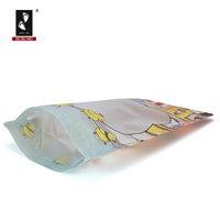 Sacs en plastique personnalisables de qualité alimentaire en PE, type stand-up, avec logo personnalisé, impression résistante à l'humidité, pour emballage de snacks, biscuits et cadeaux
