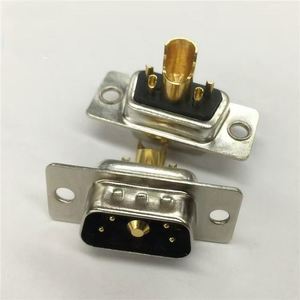 Conector D-SUB Hembra de Alta Potencia 8W8 de Ángulo Recto Tipo R/A para PCB - Product Image 5