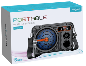 Altavoces Inalámbricos Portátiles para Fiestas DJ GTS con TWS, FM y USB de 8 <span class=keywords><strong>Pulgadas</strong></span> GTS-1833, Precio de Fábrica - Product Image 4