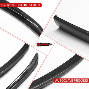 Alerones Delanteros de Fibra de Carbono de Calidad Increíble, Estilo N Novi, para Ferrari 458 - Product Image 3