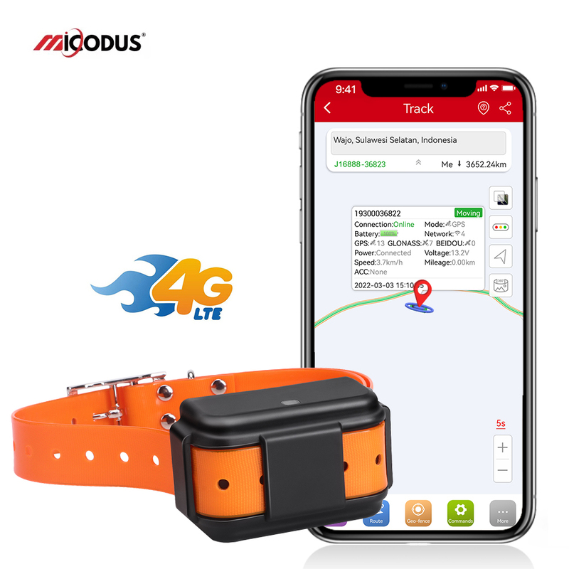 MiCODUS MP50G IPX7 Waterproof Geofence Pet