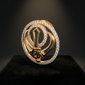 Custom <b>Initial</b> Letter Pendant Necklace Gold Plated Diamond Halo Monogram Personalized Alphabet Jewelry - Product Image 3
