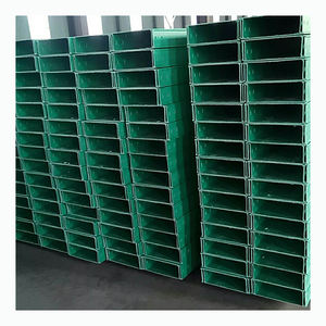 Échelle/bac à câbles personnalisés, goulotte de chemin de câbles en fibre de verre isolée haute résistance Frp Grp - Product Image 1