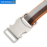 Ceintures classiques avec boucle en alliage de zinc finition or et argent pour ceintures et articles en cuir