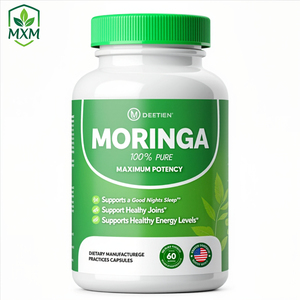 Suplemen Herbal Daun <span class=keywords><strong>Moringa</strong></span> Premium OEM Grosir, Kapsul 60 Pcs Ekstrak Tumbuhan Alami untuk Meningkatkan Imunitas dan Energi Dewasa - Product Image 1