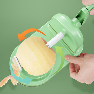 Nouveauté 2024 : Accessoires de cuisine, gadgets, éplucheur de pommes, machine à éplucher, éplucheur-coupeur rotatif multifonction pour pommes <span class=keywords><strong>et</strong></span> poires - Product Image 5