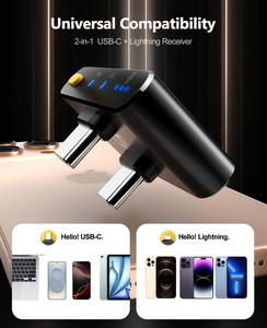 ไมโครโฟนคอนเดนเซอร์ไร้สายแบบหนีบปกเสื้อ พร้อมเคส<span class=keywords><strong>ชาร์จ</strong></span> Type-C สำหรับ <span class=keywords><strong>iPhone</strong></span>/Android ระบบ<span class=keywords><strong>ต</strong></span>ัดเสียงรบกวน AI <span class=keywords><strong>แบ</strong></span><span class=keywords><strong>ต</strong></span>เตอรี่ใช้งานได้ 50 ชั่วโมง ระยะส่งสัญญาณ 230 ฟุ<span class=keywords><strong>ต</strong></span> - Product Image 2