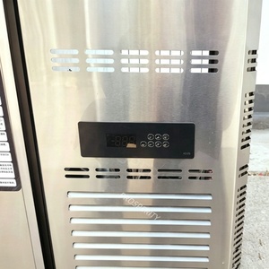 Table de travail professionnelle en acier inoxydable pour cuisine commerciale, avec <span class=keywords><strong>réfrigérateur</strong></span> à café et congélateur intégré - Product Image 2
