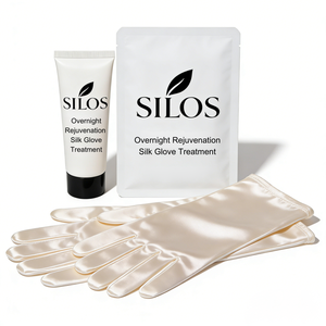 Tratamiento de Rejuvenecimiento Nocturno con Guantes de Seda SILOS - Product Image 1