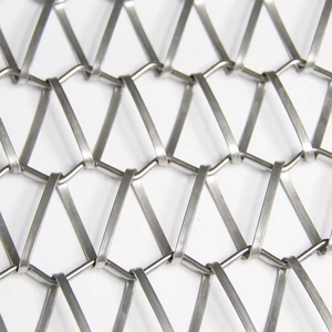 Paneles Decorativos <span class=keywords><strong>de</strong></span> <span class=keywords><strong>Malla</strong></span> Metálica <span class=keywords><strong>de</strong></span> Aluminio/Latón/Acero Inoxidable, Rejilla <span class=keywords><strong>de</strong></span> Alambre Tejida para Arte Mural, Interiores <span class=keywords><strong>de</strong></span> Hoteles y Restaurantes - Product Image 5