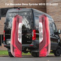 Feu arrière pour Mercedes-Benz Sprinter 2019-2021 feu arrière sans ampoule clignotant frein d'arrêt 9108200100 9108200000