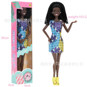 Bambole in Vinile Nero di Alta Qualità <span class=keywords><strong>da</strong></span> 30cm/11 Pollici, Pelle Scura Afroamericana, in Confezione - Product Image 5